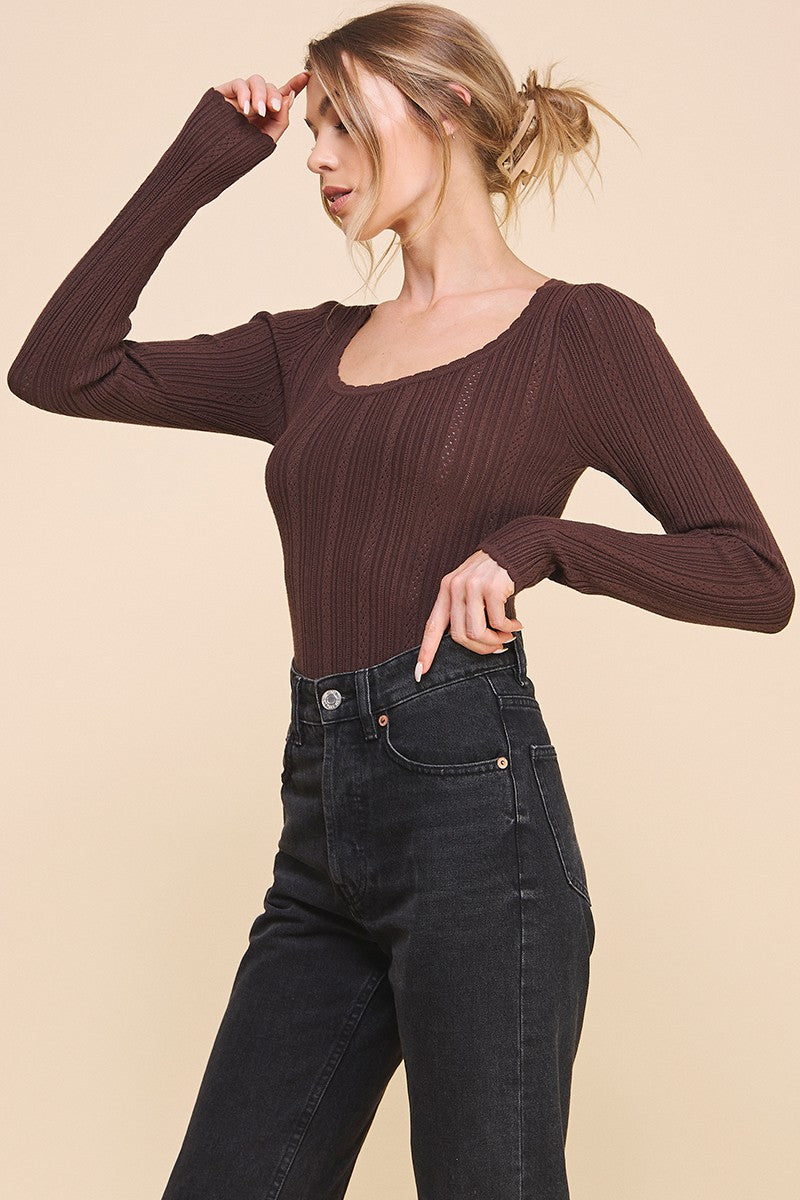 Ribbed Bodysuit - Multiple Colors