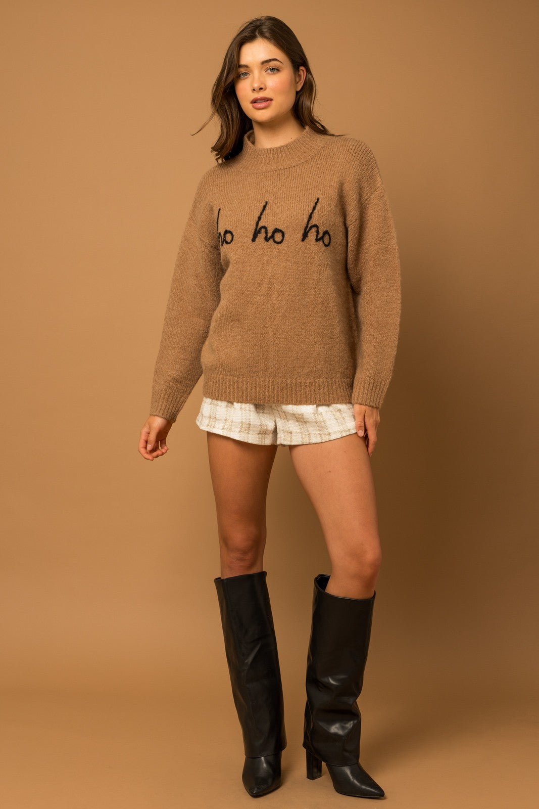 Ho Ho Ho Sweater - Multiple Colors