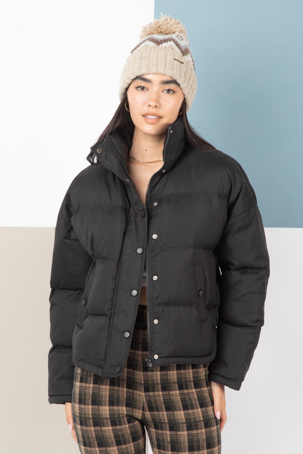 Amber Puffer Jacket - Multiple Colors
