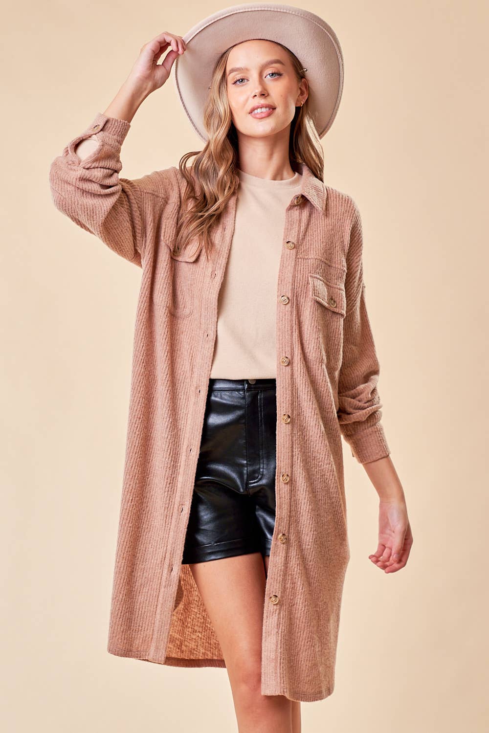 Dayna Duster Knit Shacket