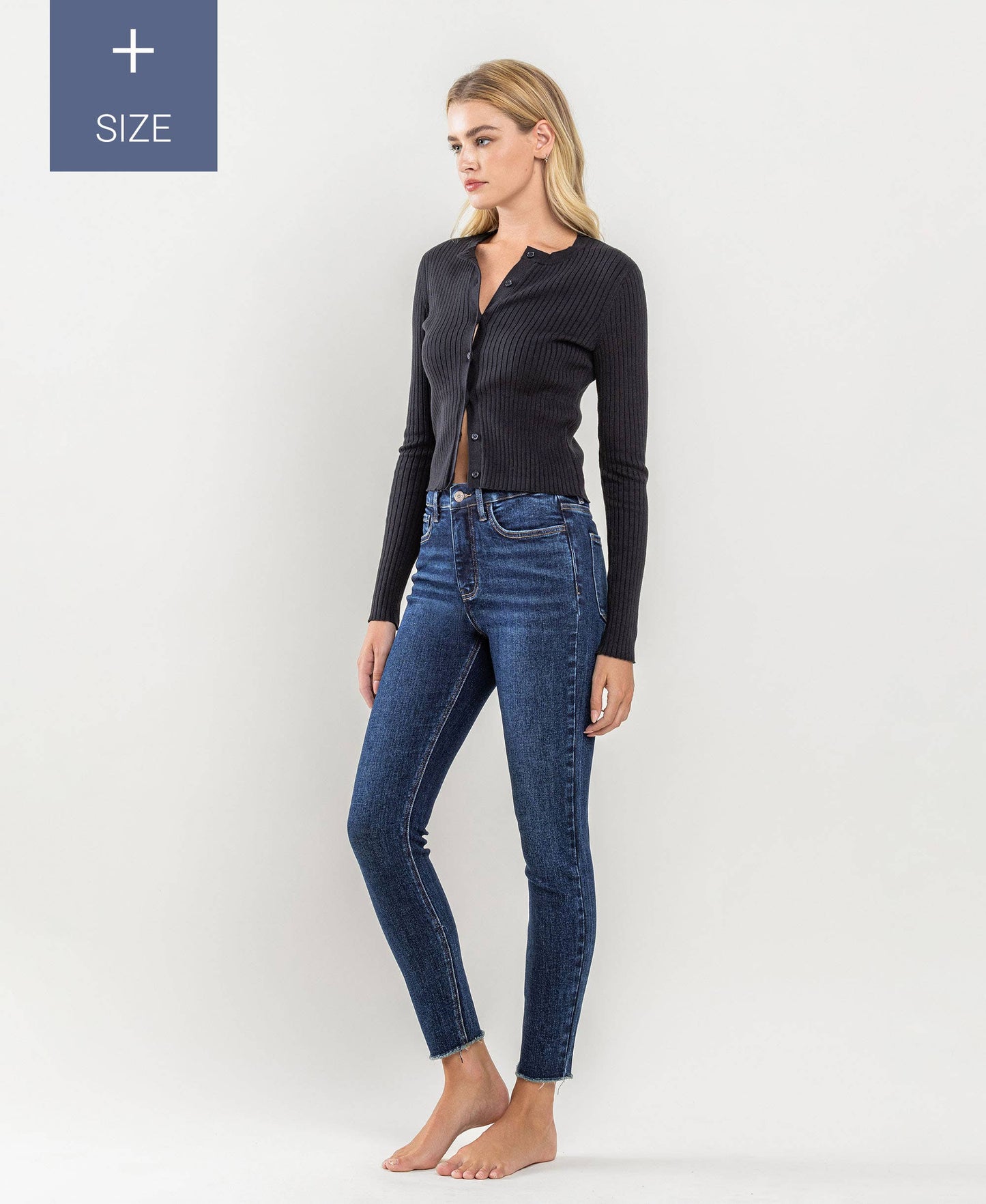 Curvy Evelyn Tummy Control Skinny Jeans