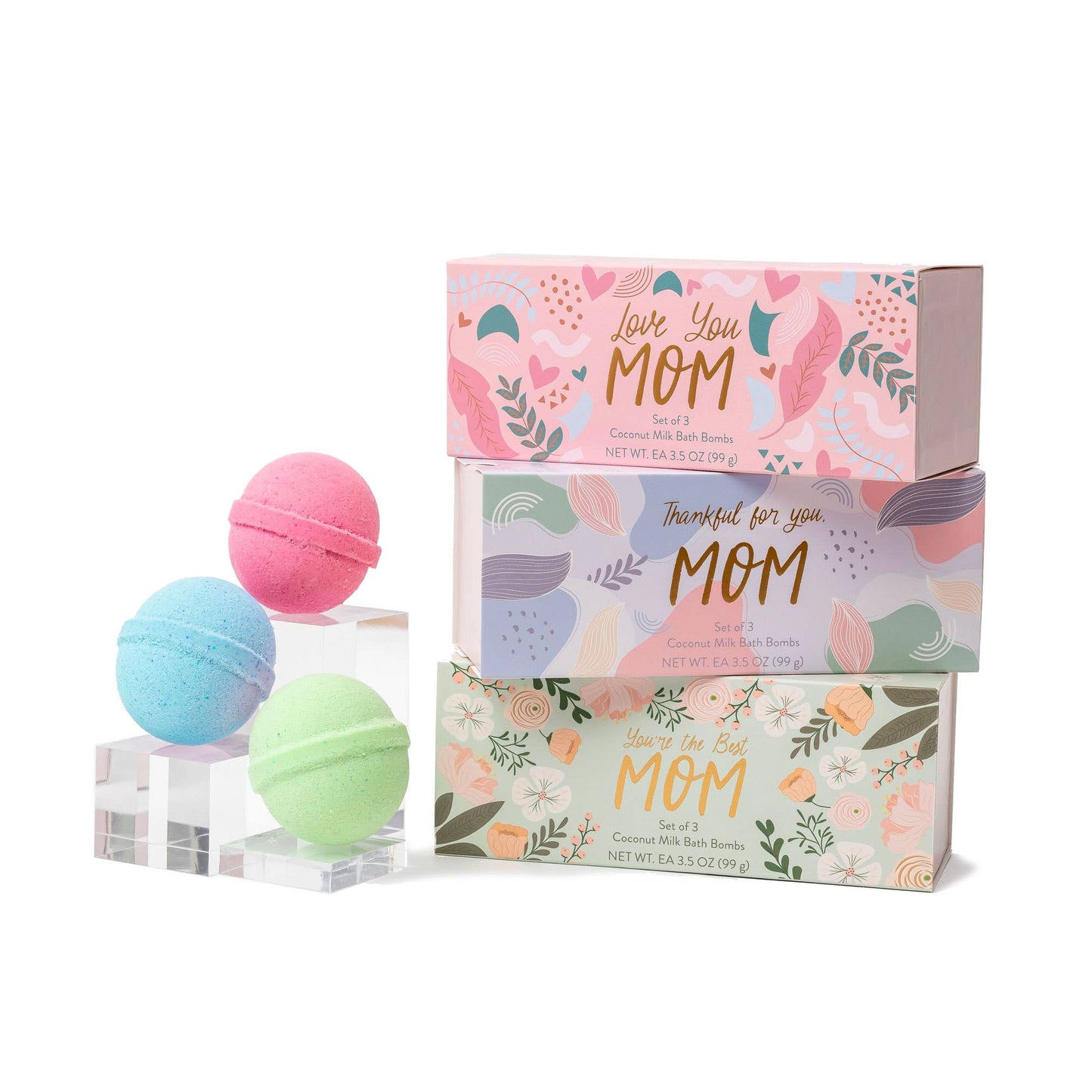 Love Mom Bath Bomb Gift Set