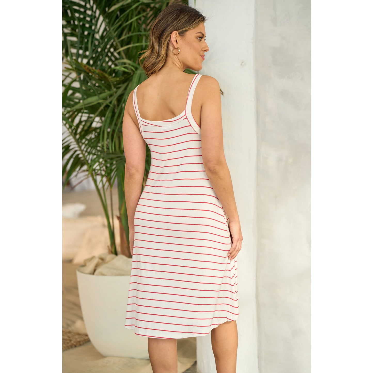 Collins Camisole Striped Dress