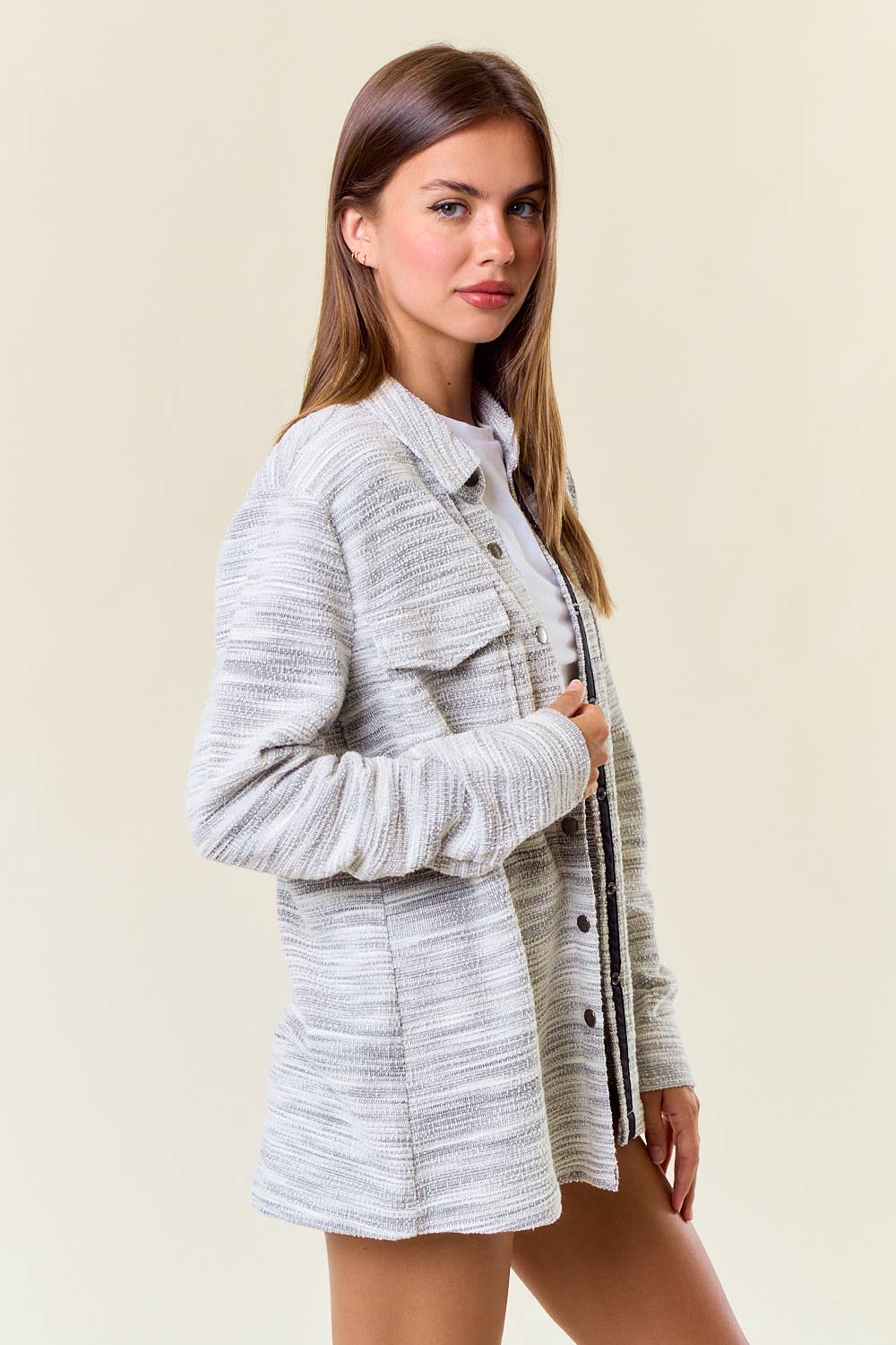 Ginni Slub Knit Jacket