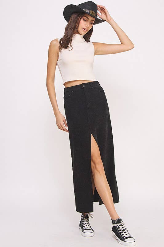 Ruby Stretch Midi Skirt S-XL