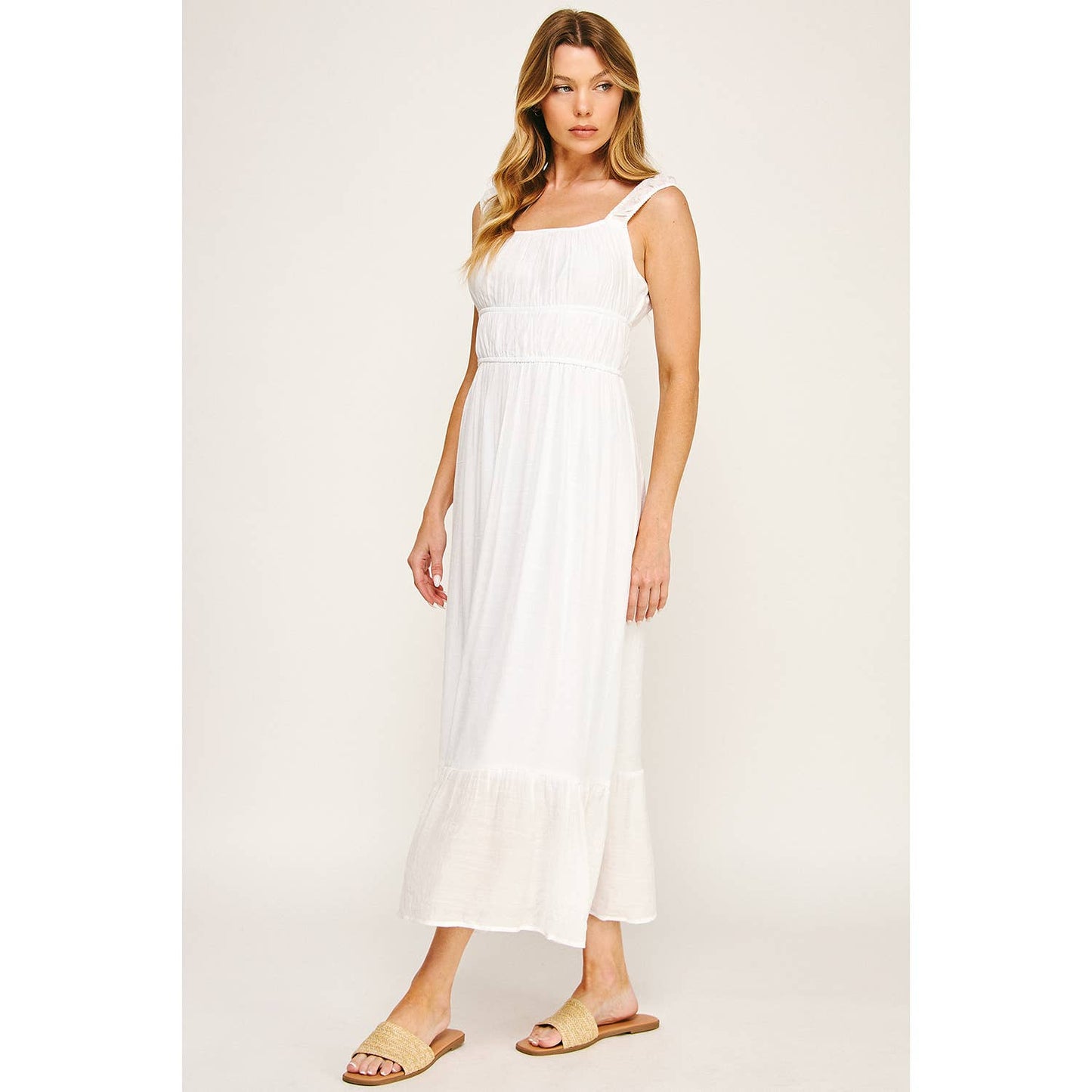 White Maxi Dress S-XL