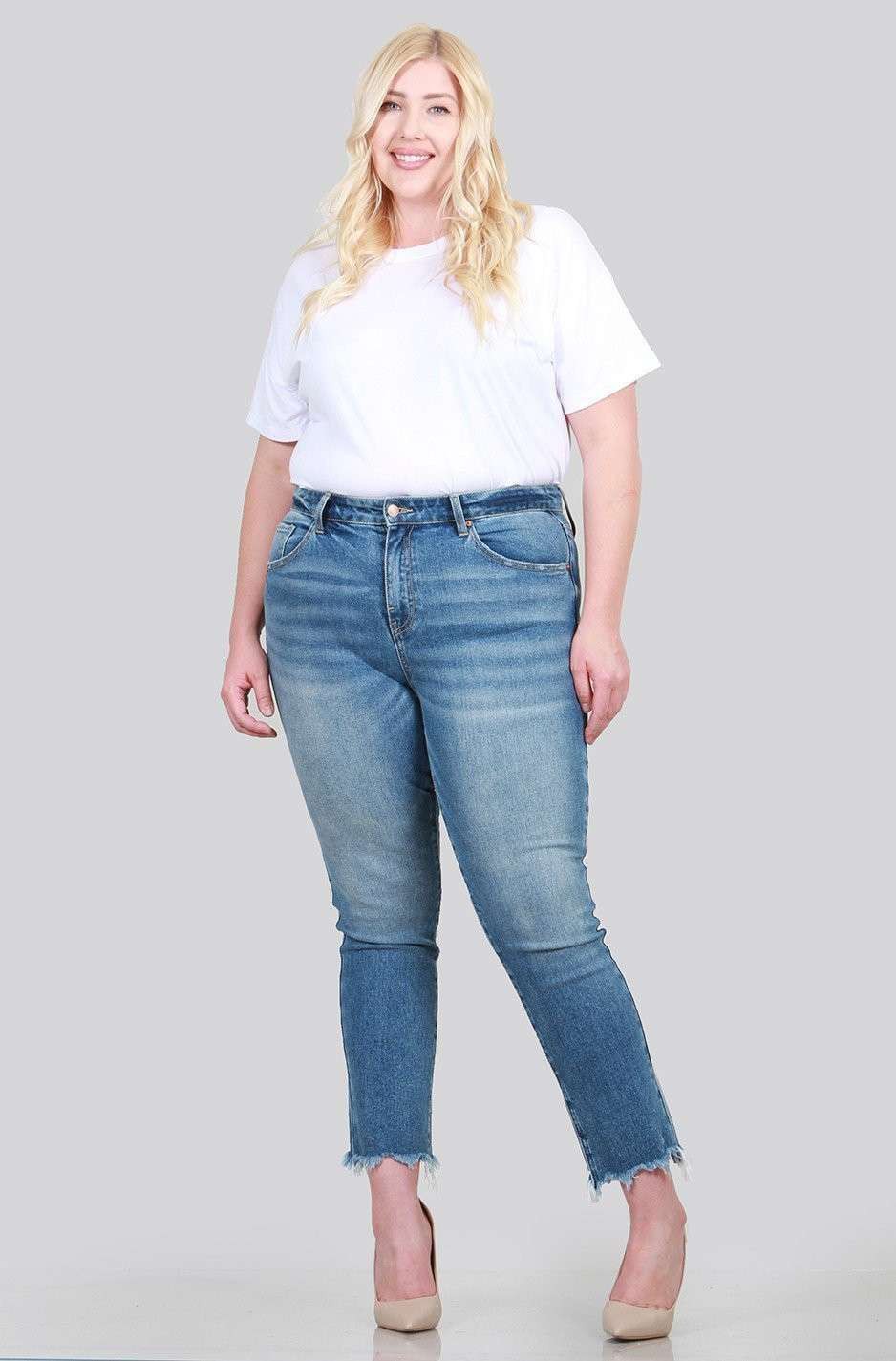 Plus Size Lyla Relaxed Skinny Jeans
