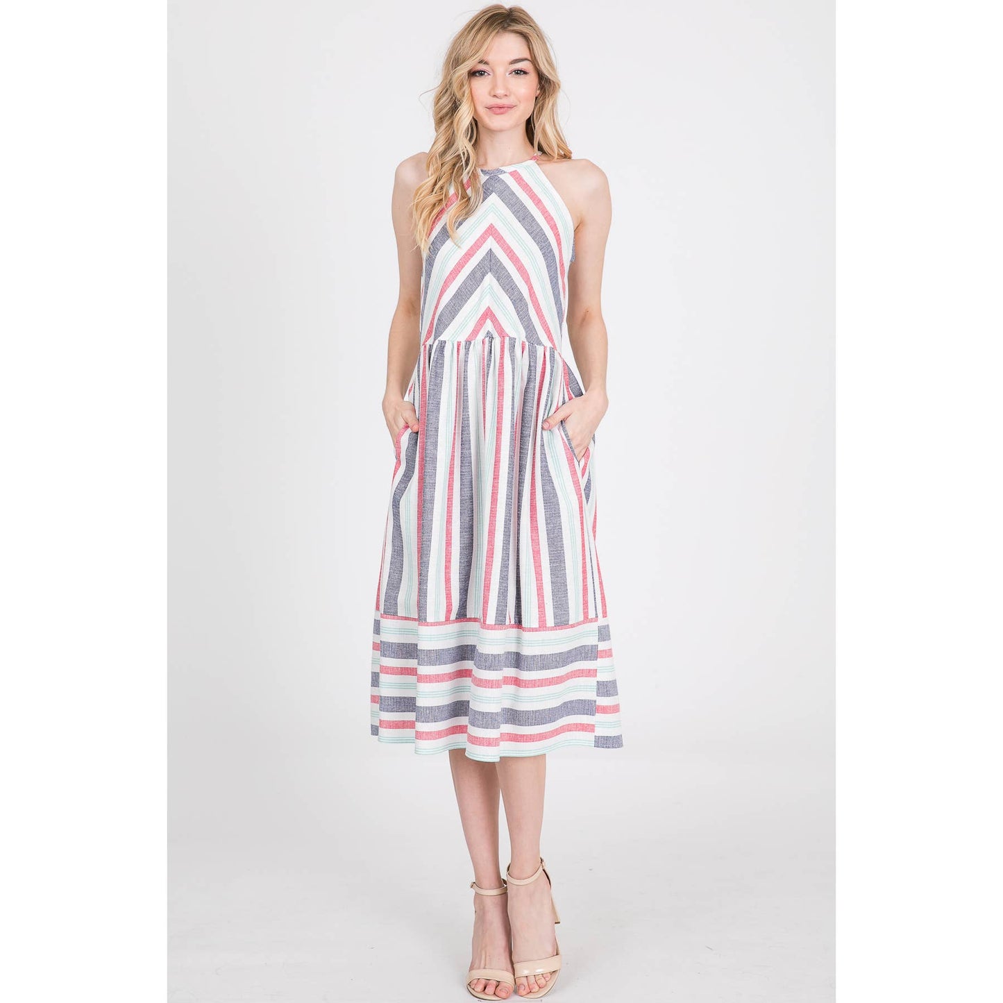 Frankie Halter Striped Dress