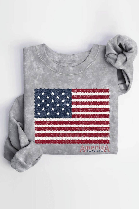 America Mineral Wash Sweatshirt