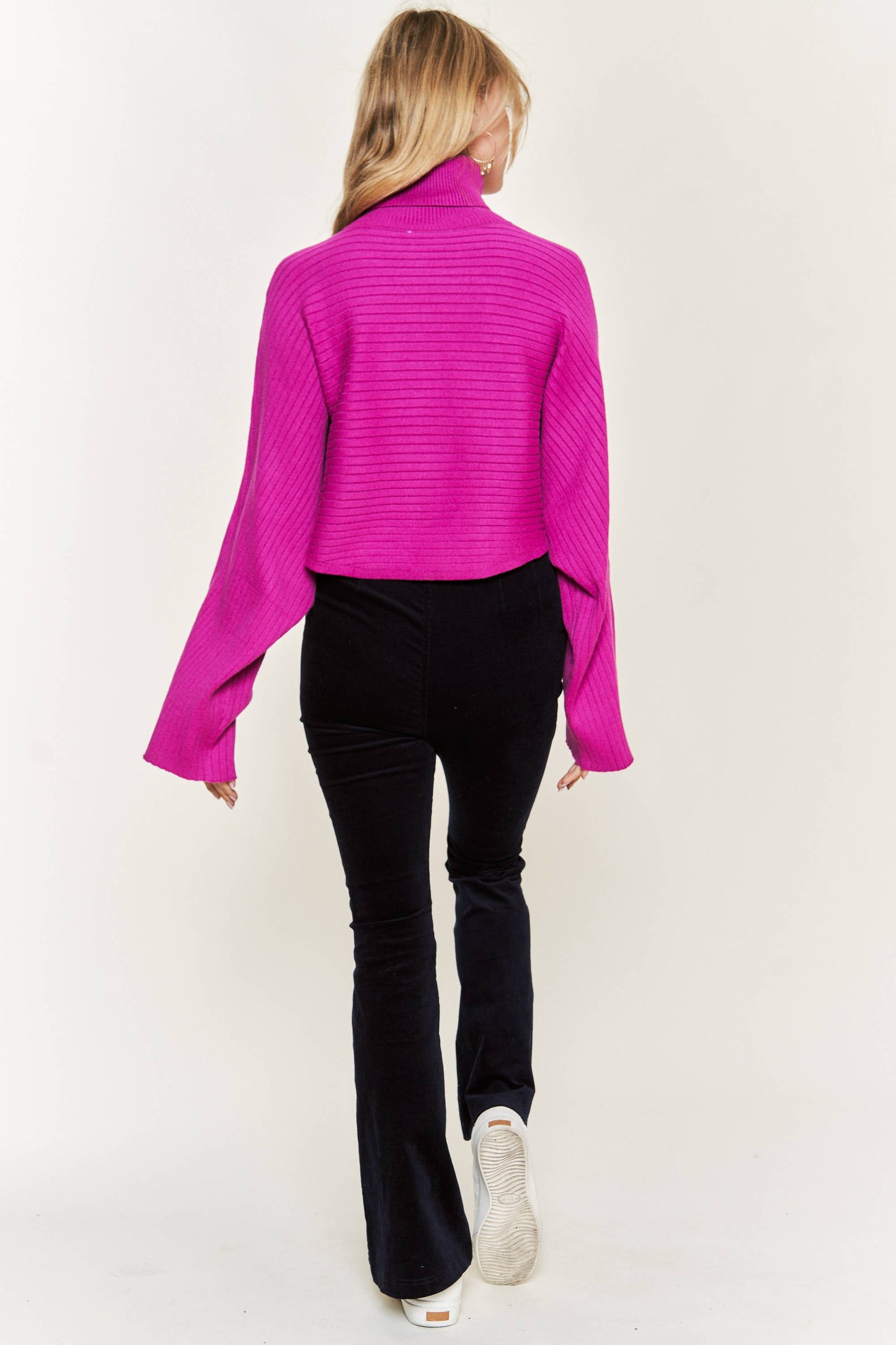 Selene Wide Sleeve Sweater - Multiple Colors