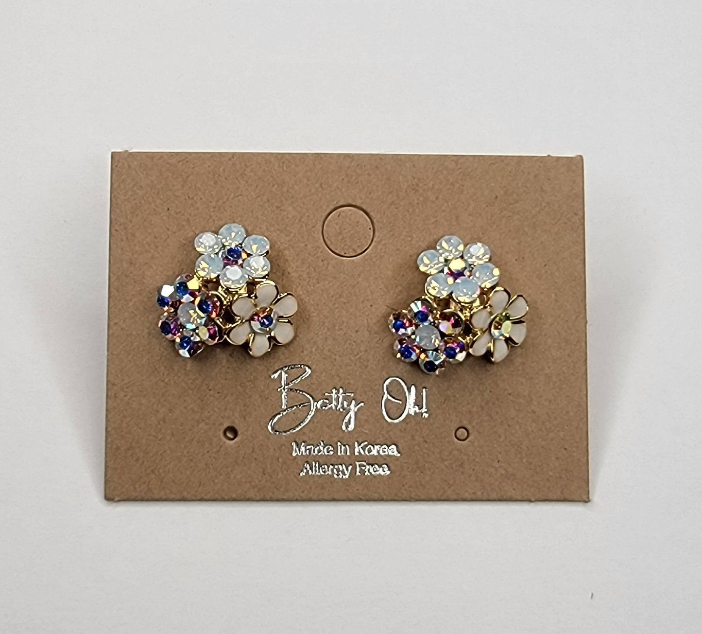 Floral Cluster Earrings