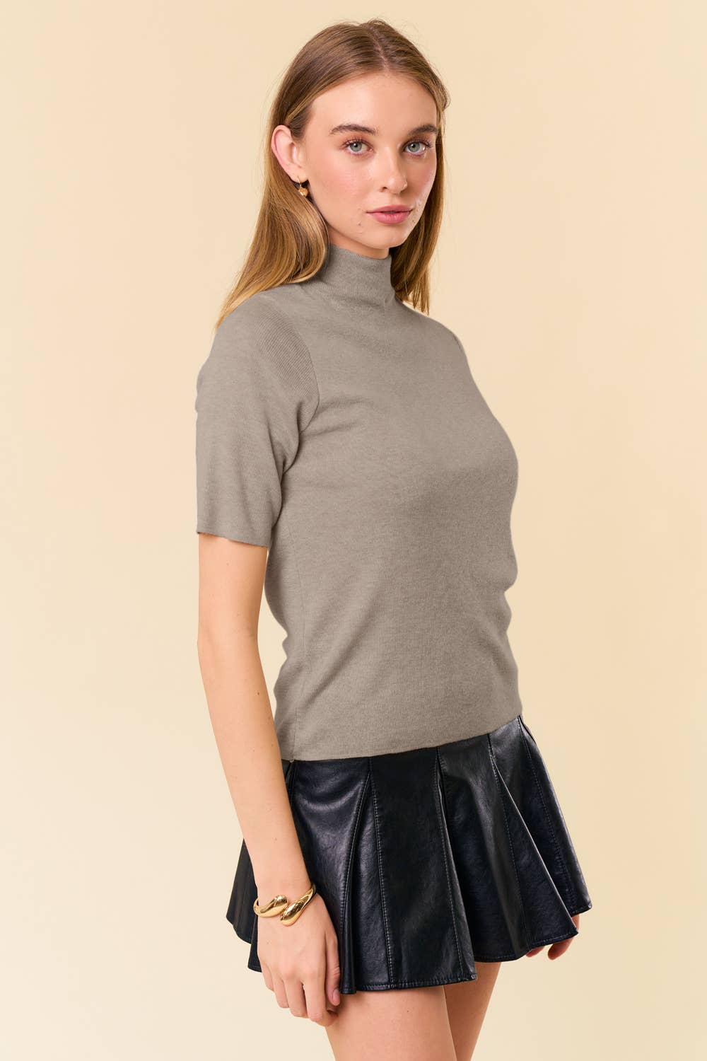 Auden Mock Neck Sweater Top - Multiple Colors