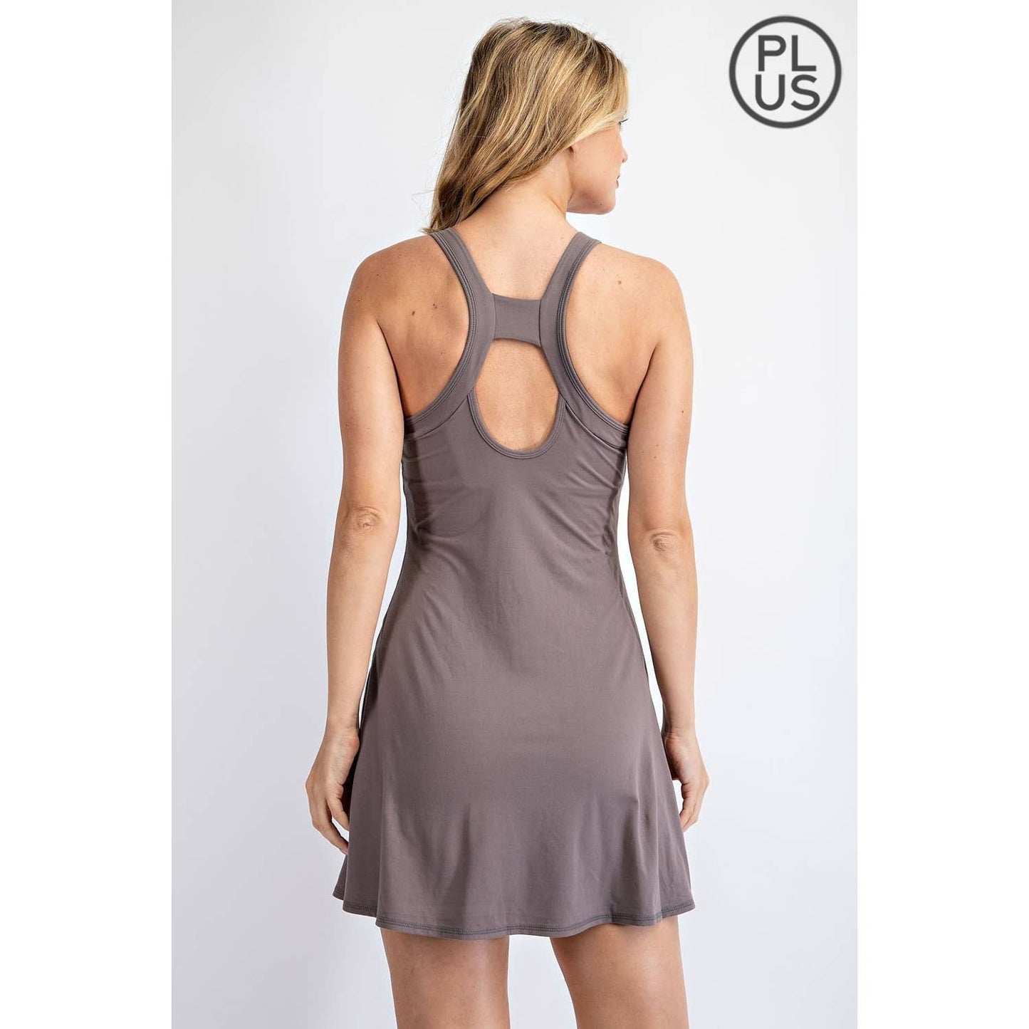 Curvy Tennis Romper Dress