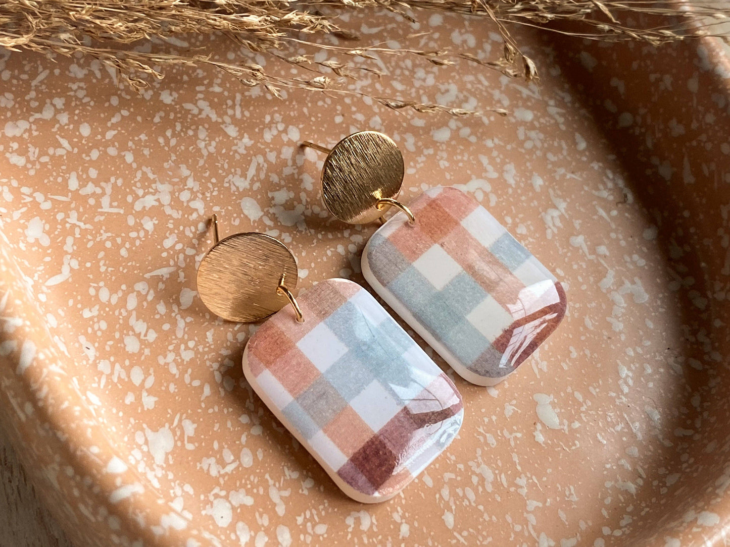 Flannel Sheets Earrings