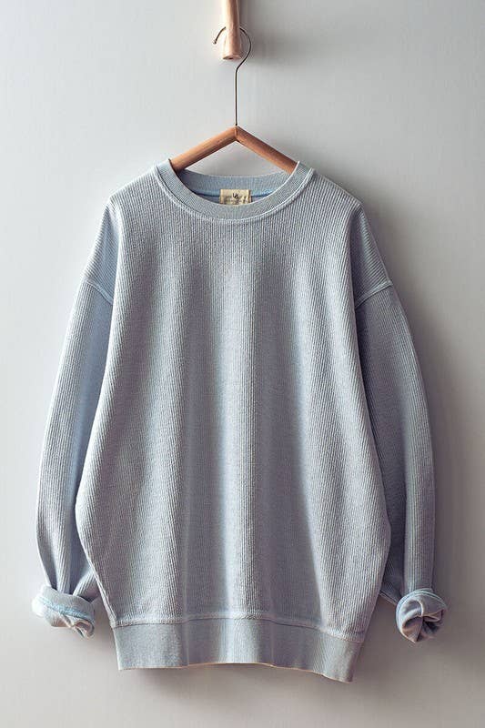 Olivia Oversized Vintage Crew