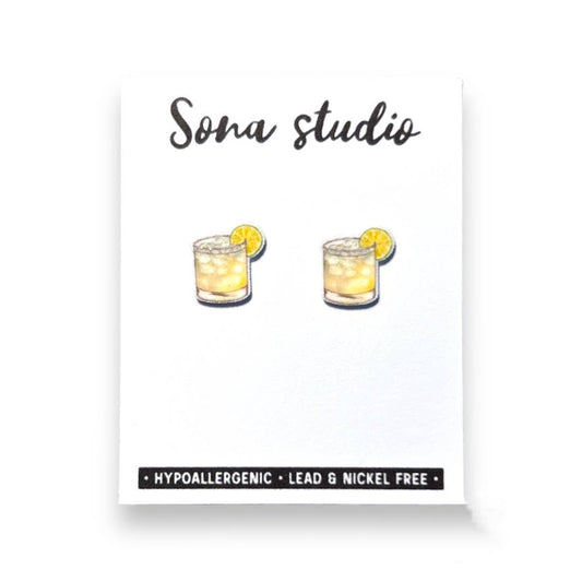 Margarita on the Rocks Earrings