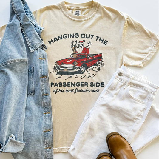 Reg & Curvy Passenger Side Christmas Graphic Tee