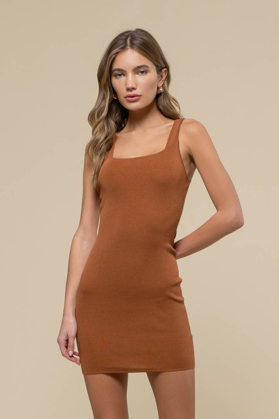 Francesca Knit Mini Dress - Multiple Colors