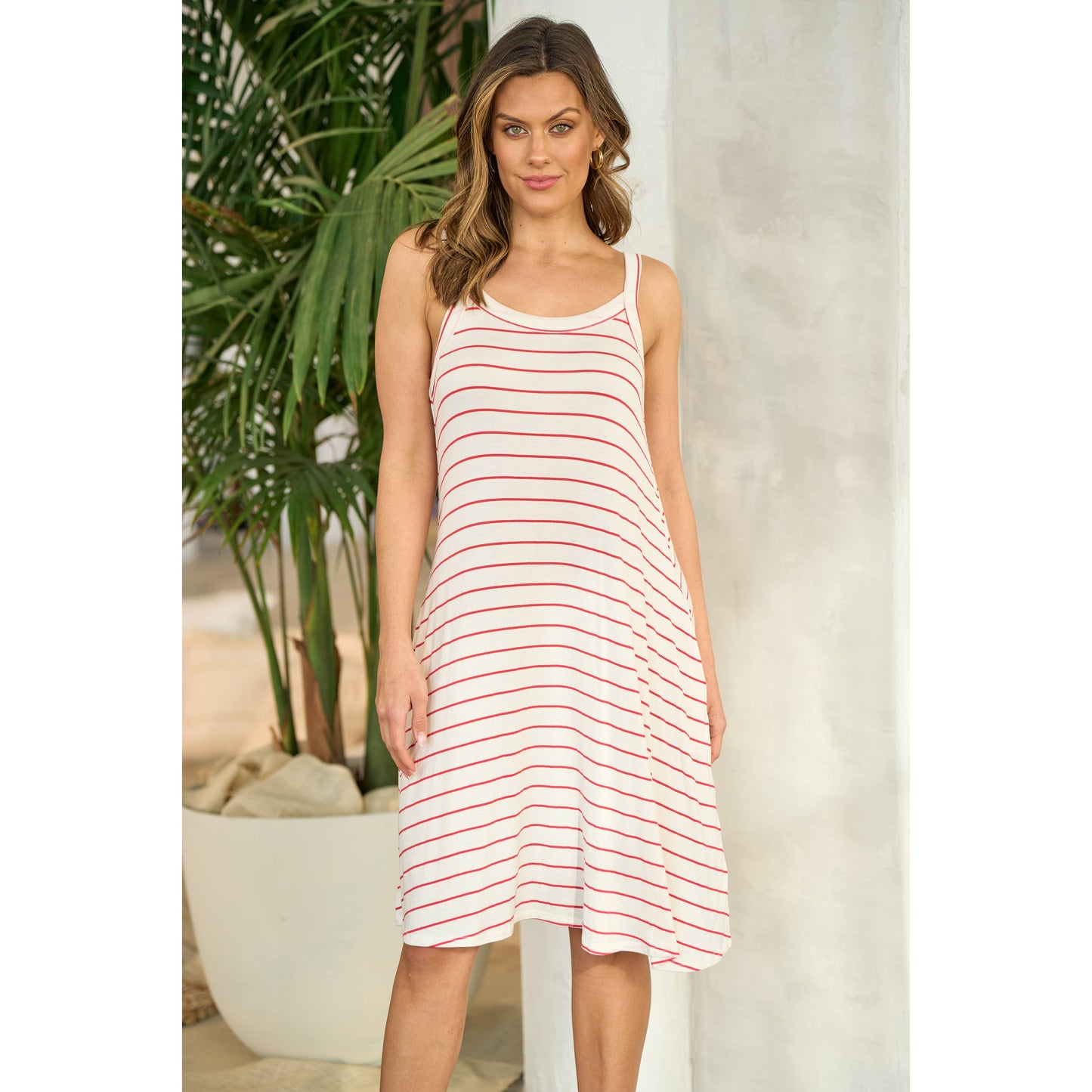 Collins Camisole Striped Dress