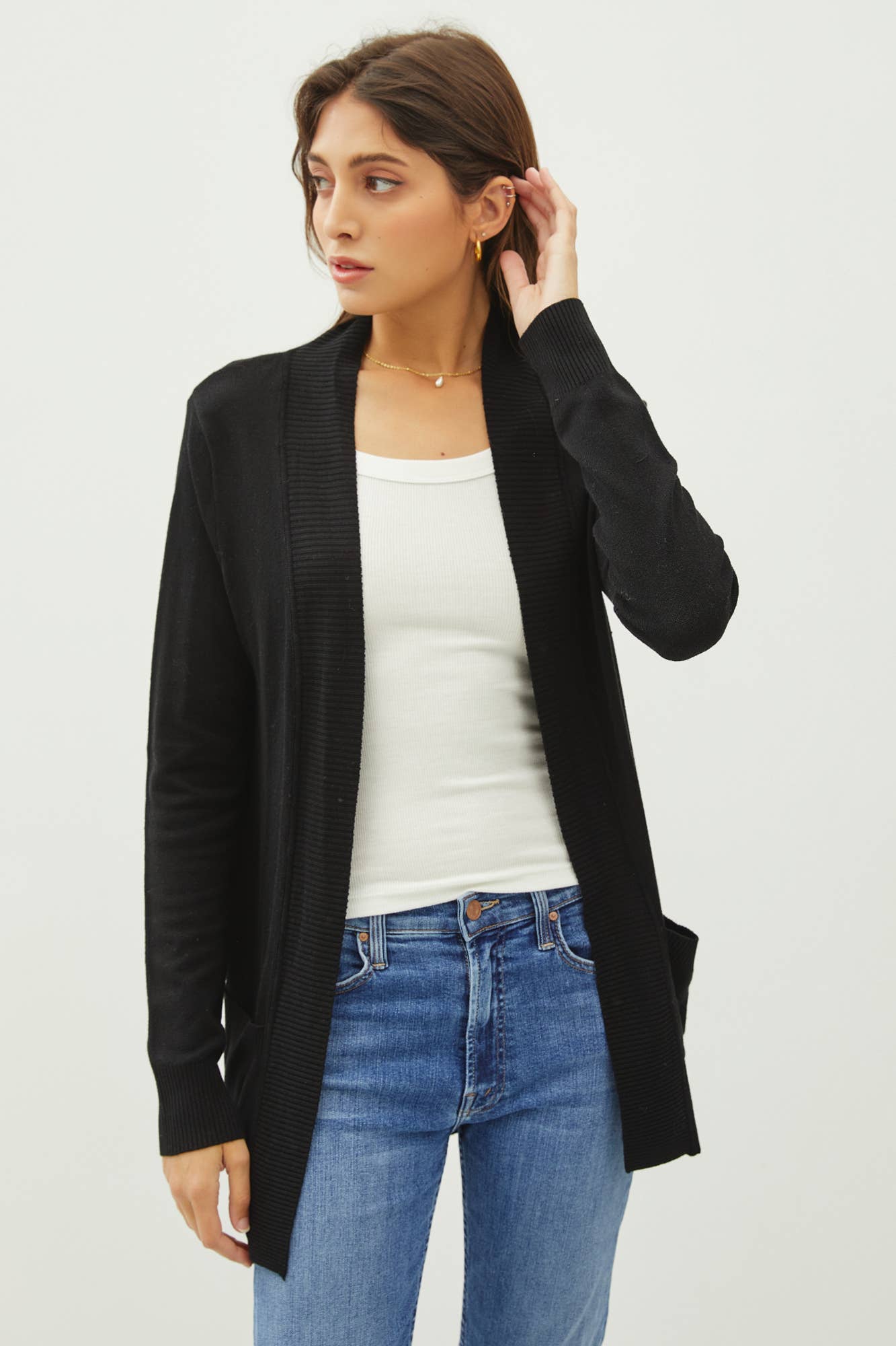 Kara Knit Open Cardigan - Multiple Colors