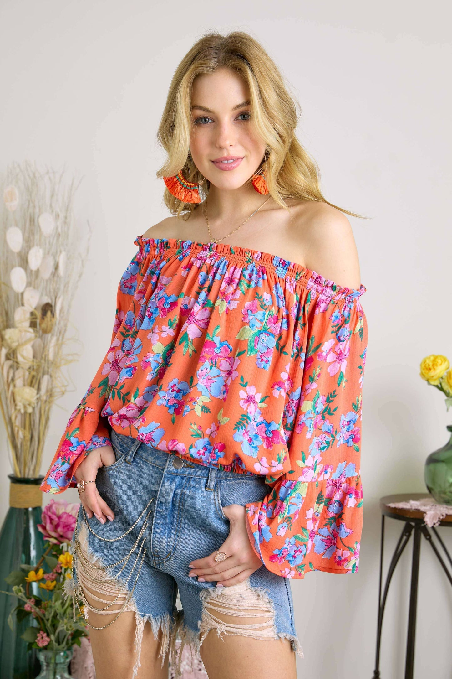 Olivia Off The Shoulder Top