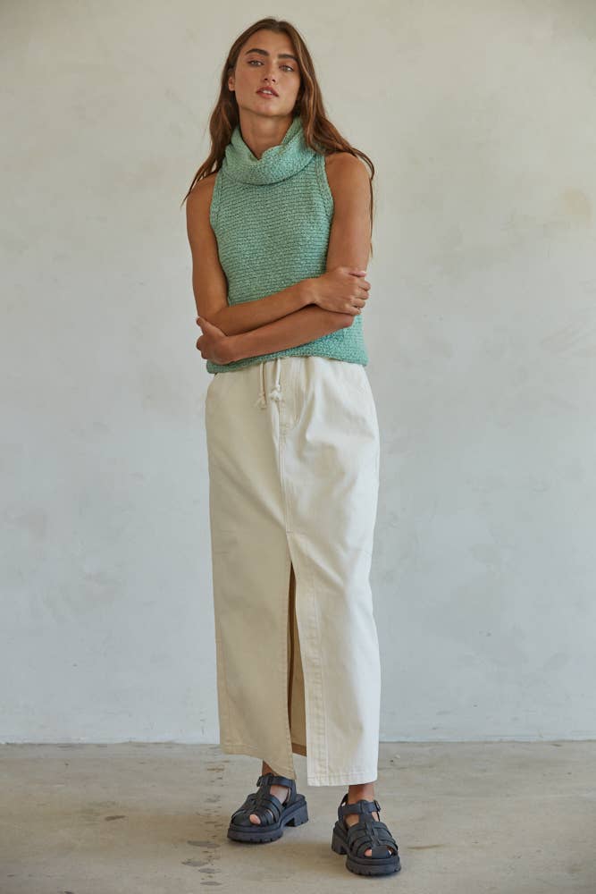 Selma Sleeveless Turtleneck Top - New Colors