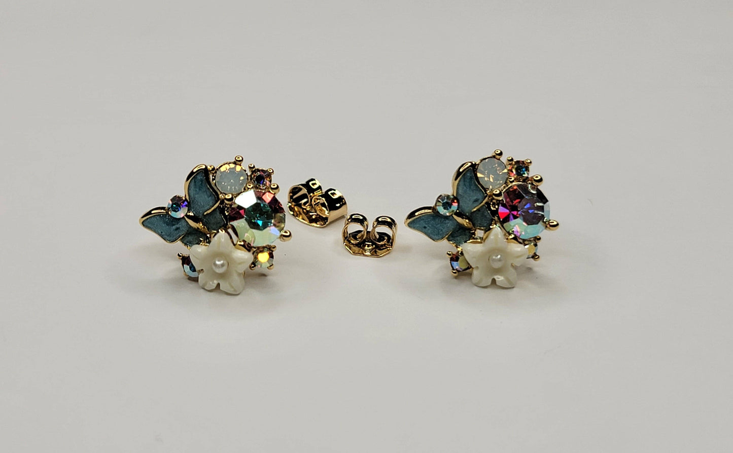 Cluster Post Earrings