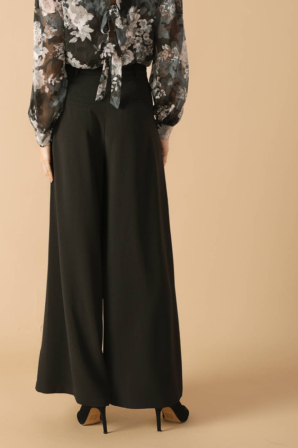 Davinee Wide Leg Pant w/Belt