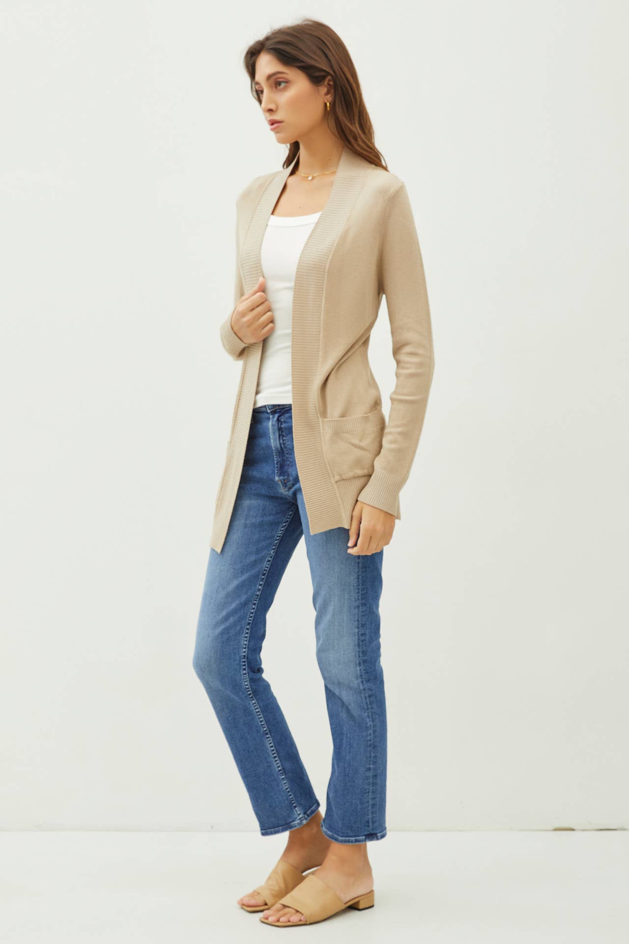 Kara Knit Open Cardigan - Multiple Colors