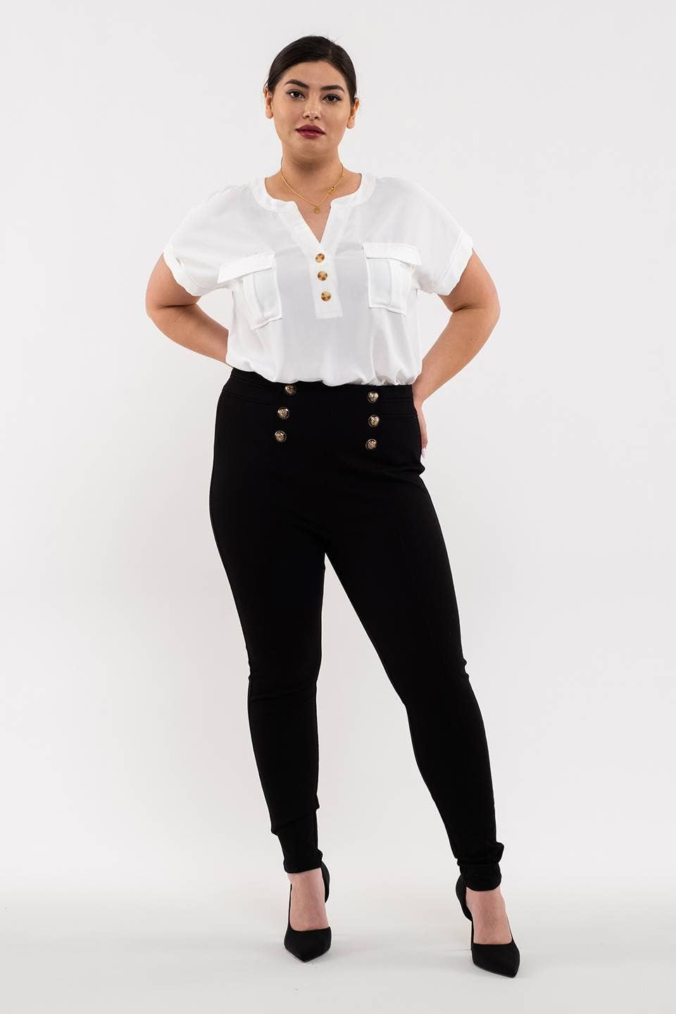 Curvy Ilah High Waist Skinnies