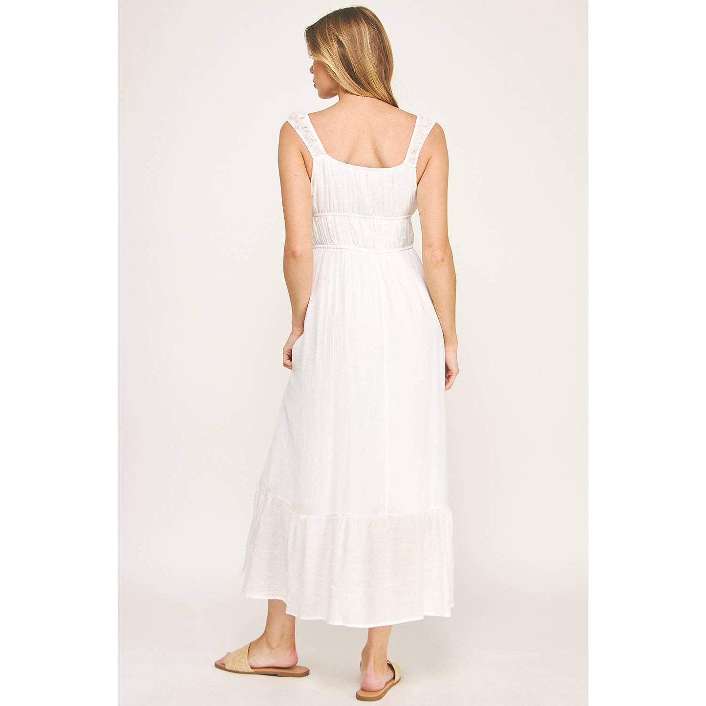 White Maxi Dress S-XL