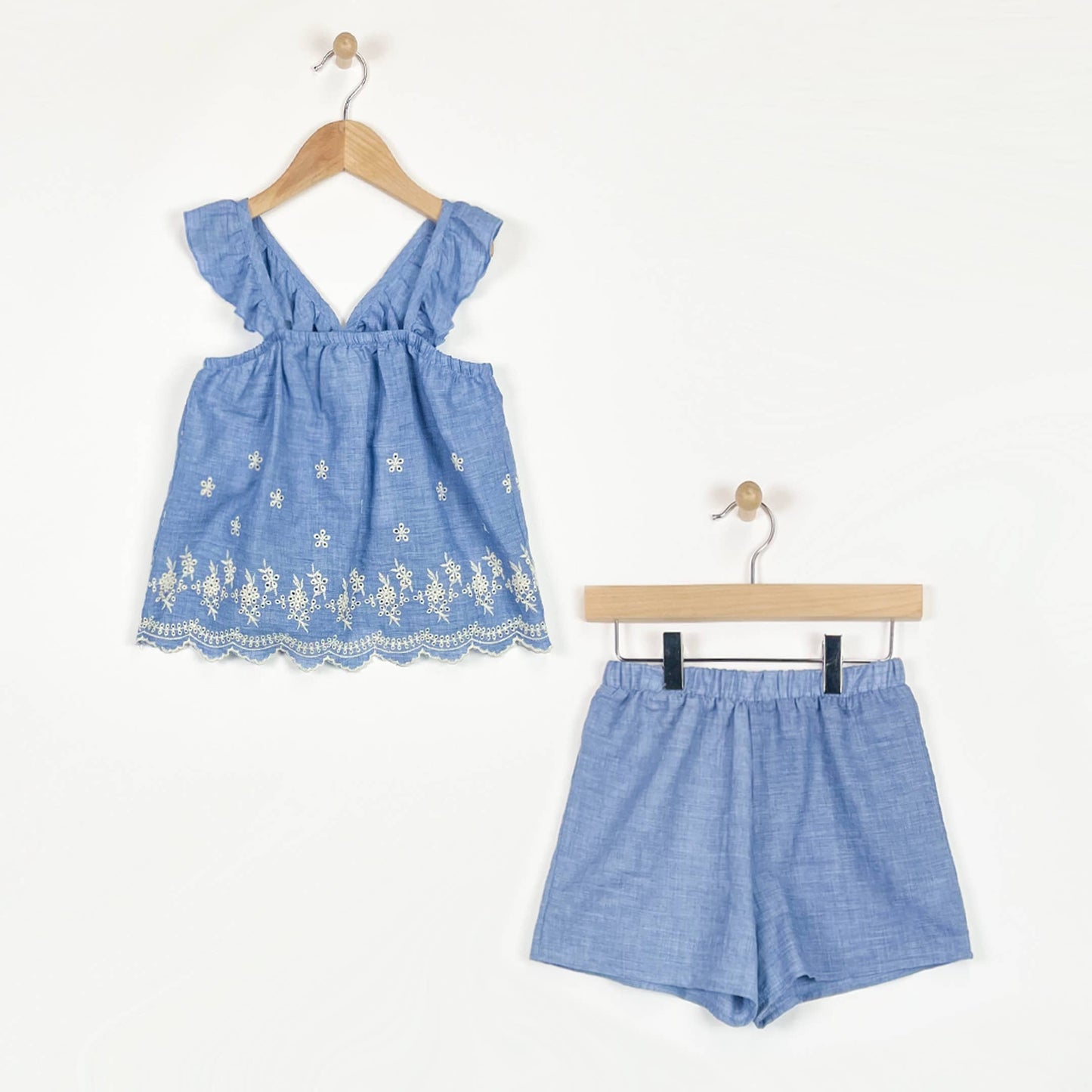 Girl’s Chambray Set