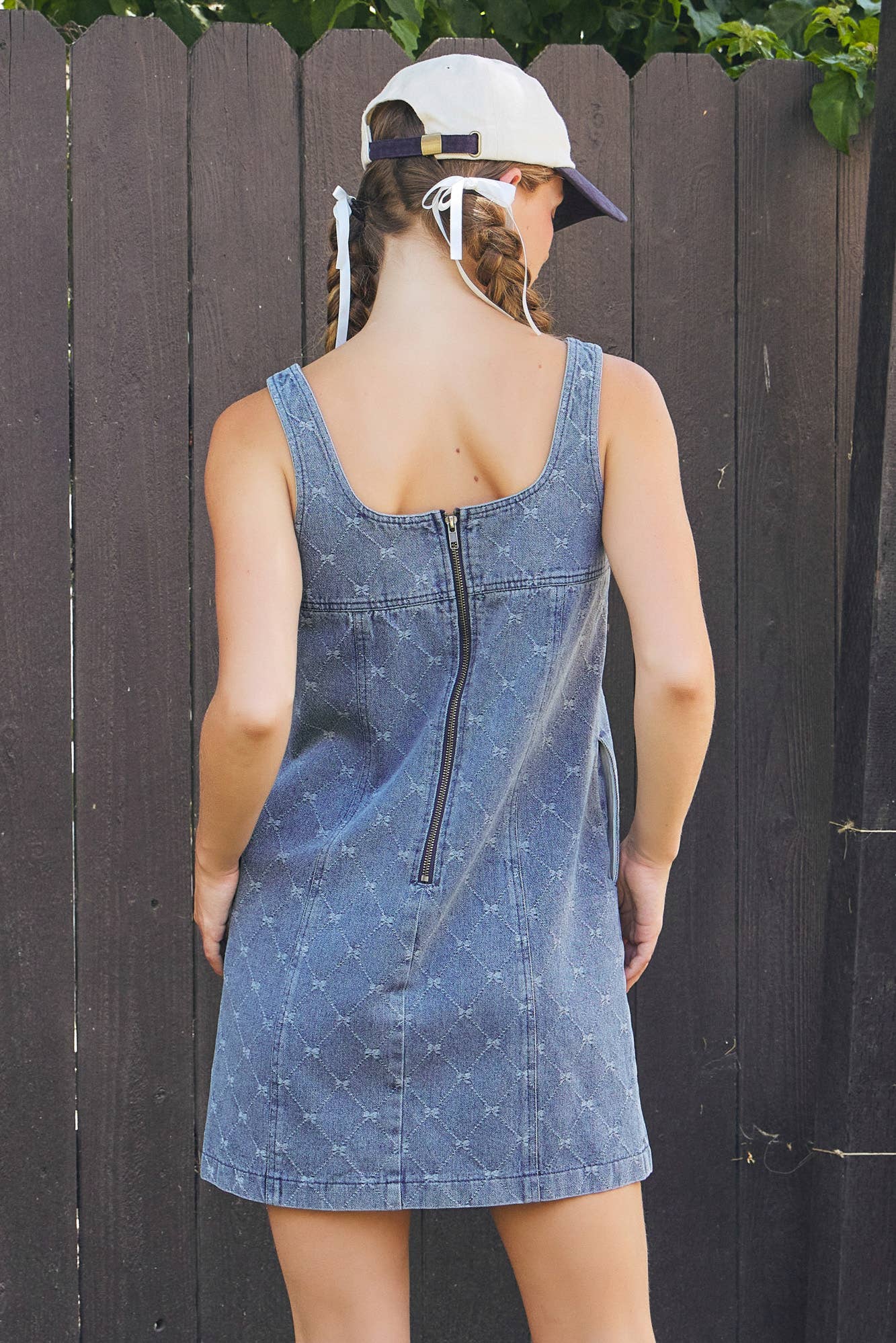 Coquette Denim Dress