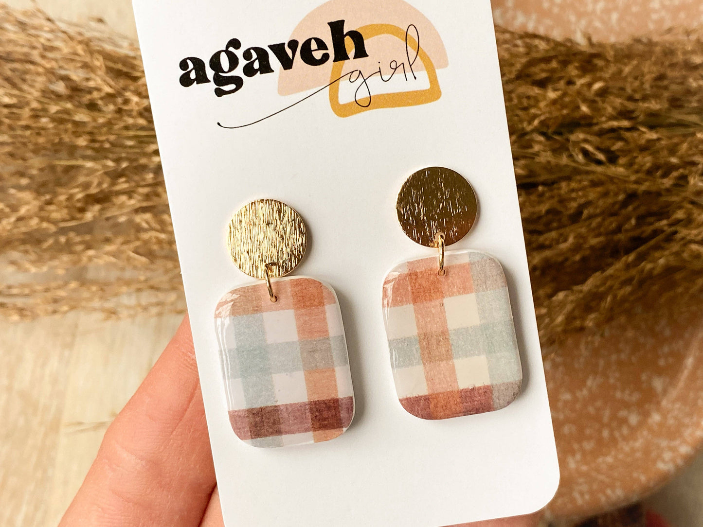 Flannel Sheets Earrings