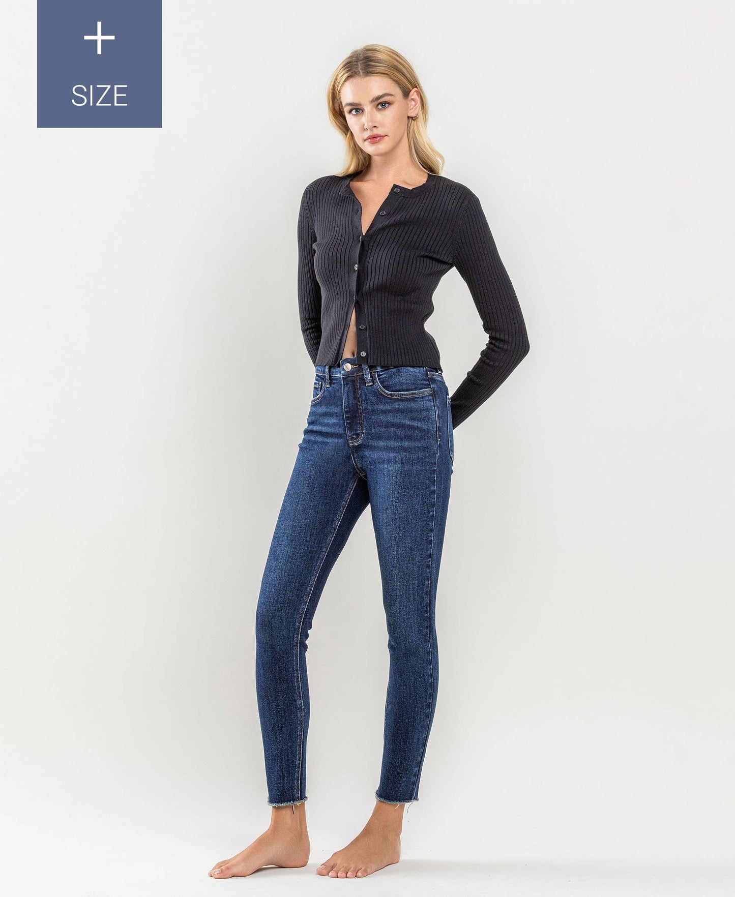 Curvy Evelyn Tummy Control Skinny Jeans