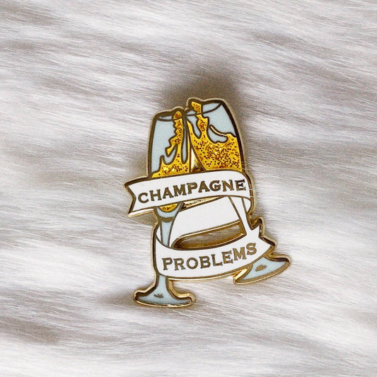 Champagne Problems Taylor Swift Lyrics Enamel Pin