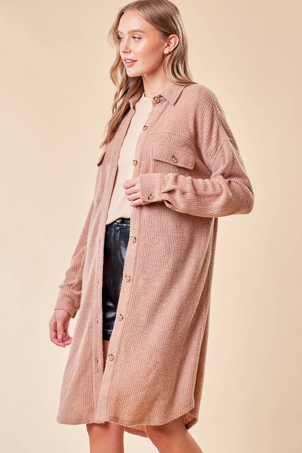 Dayna Duster Knit Shacket