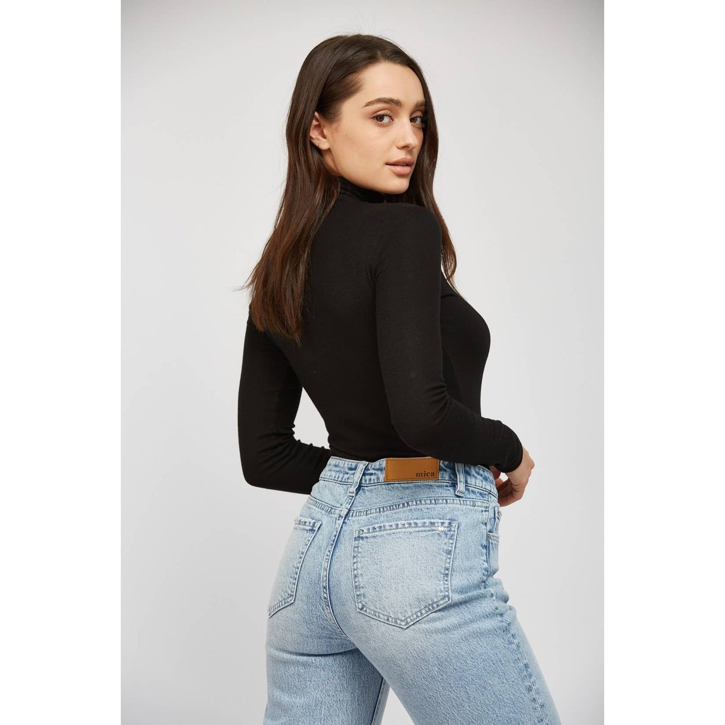 Rachael High Rise Straight Leg Jeans