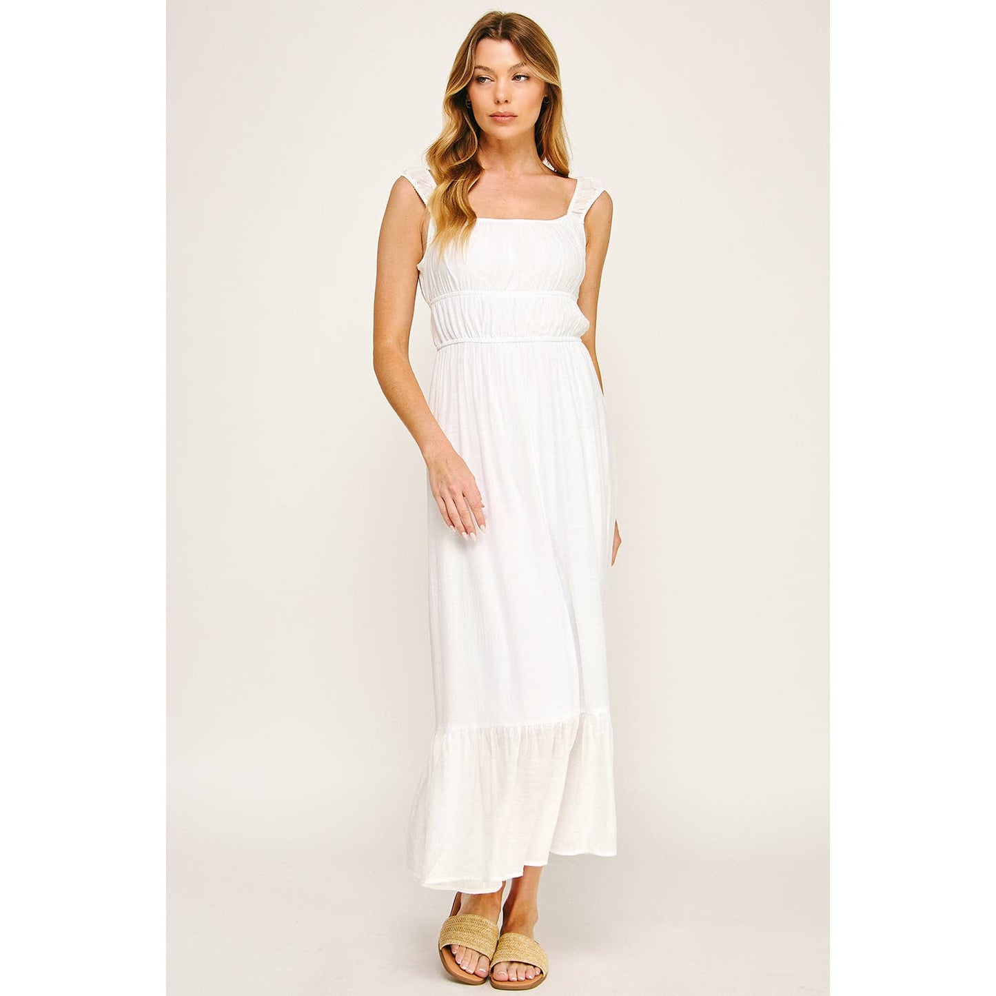 White Maxi Dress S-XL