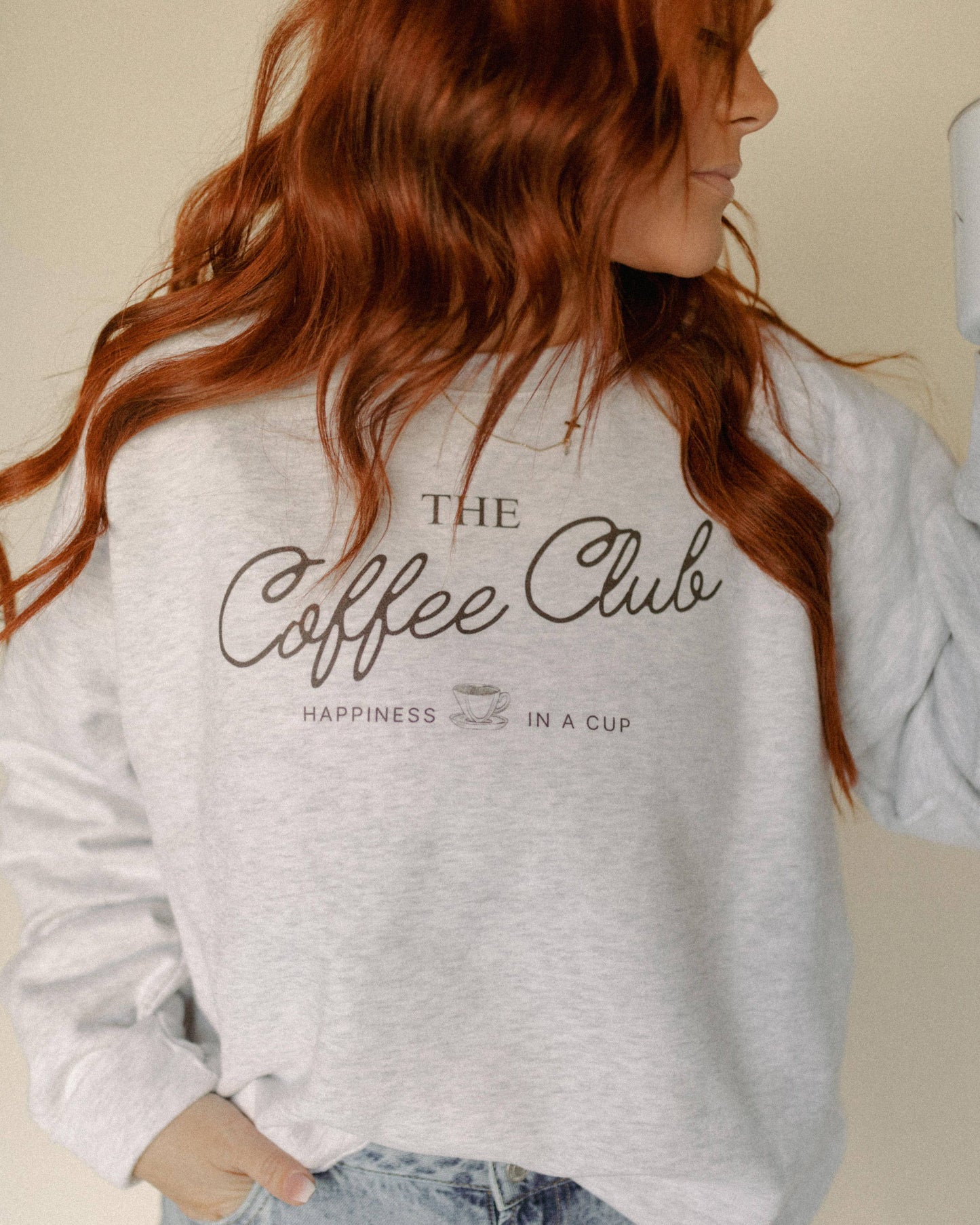 Reg & Curvy The Coffee Club Sweatshirt