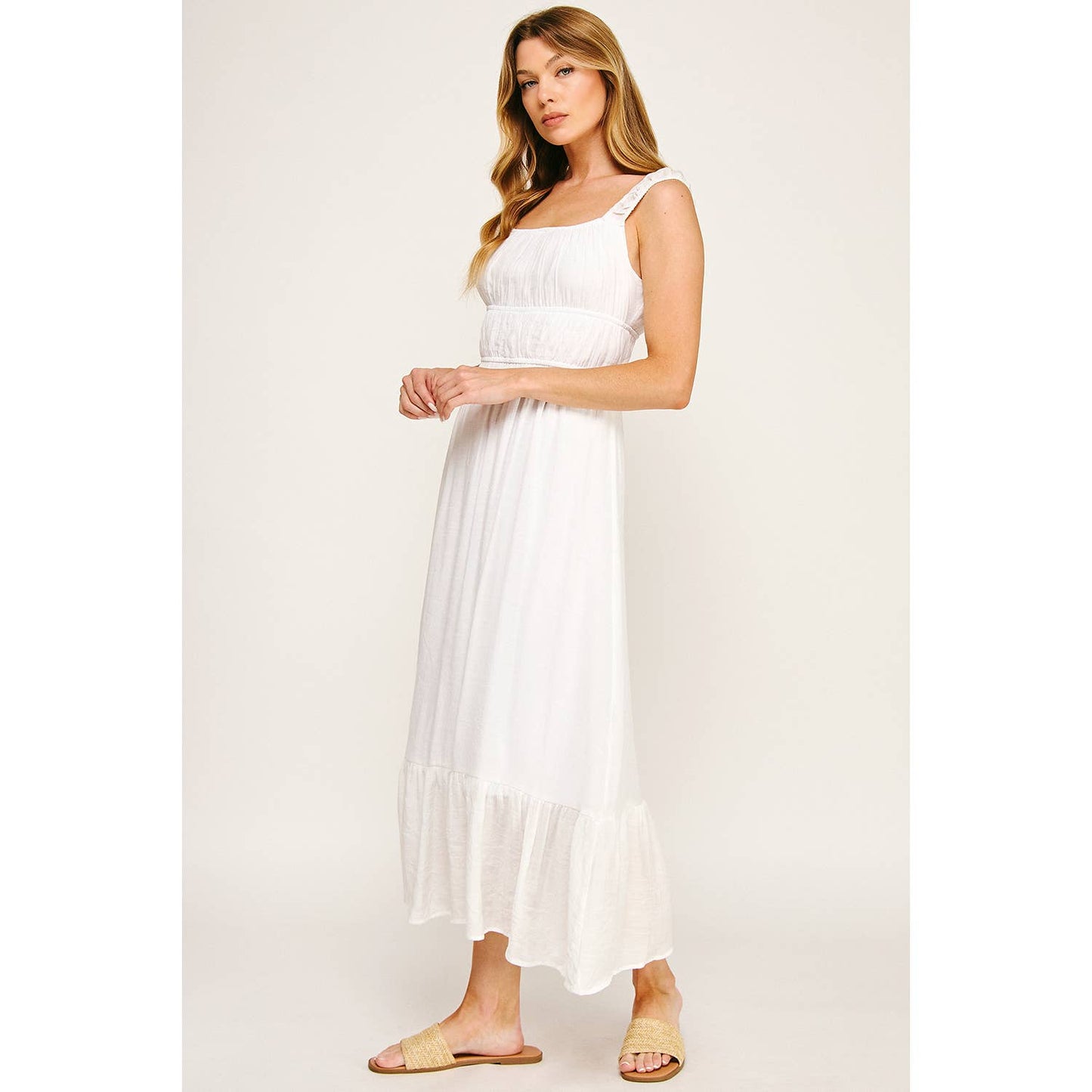 White Maxi Dress S-XL