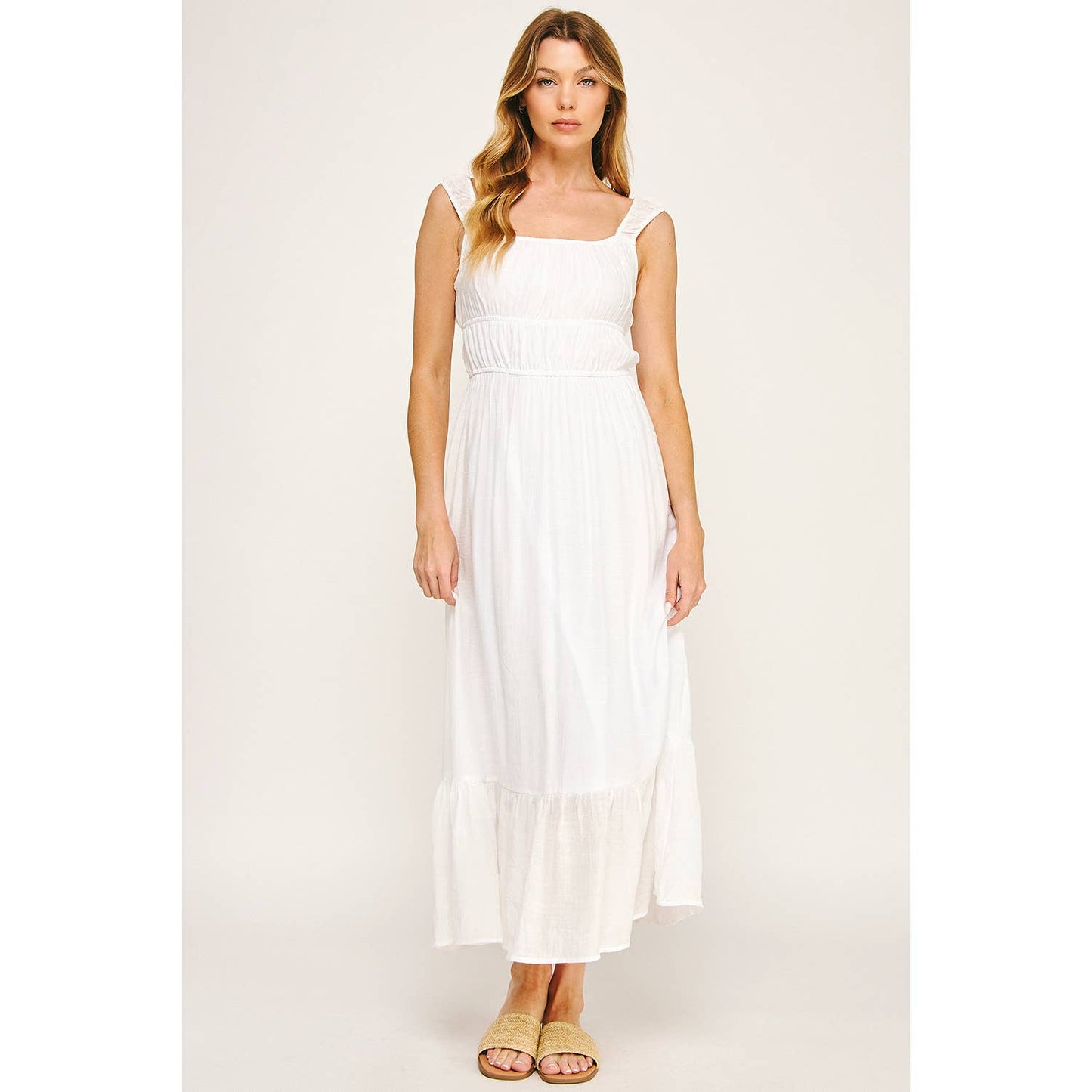 White Maxi Dress S-XL
