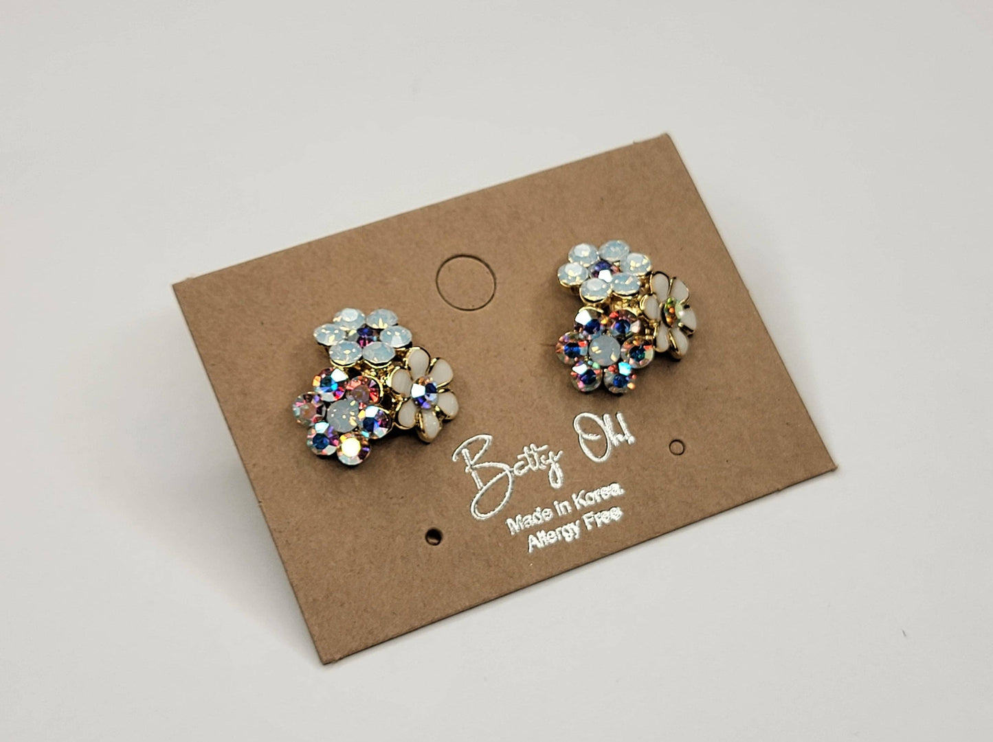 Floral Cluster Earrings