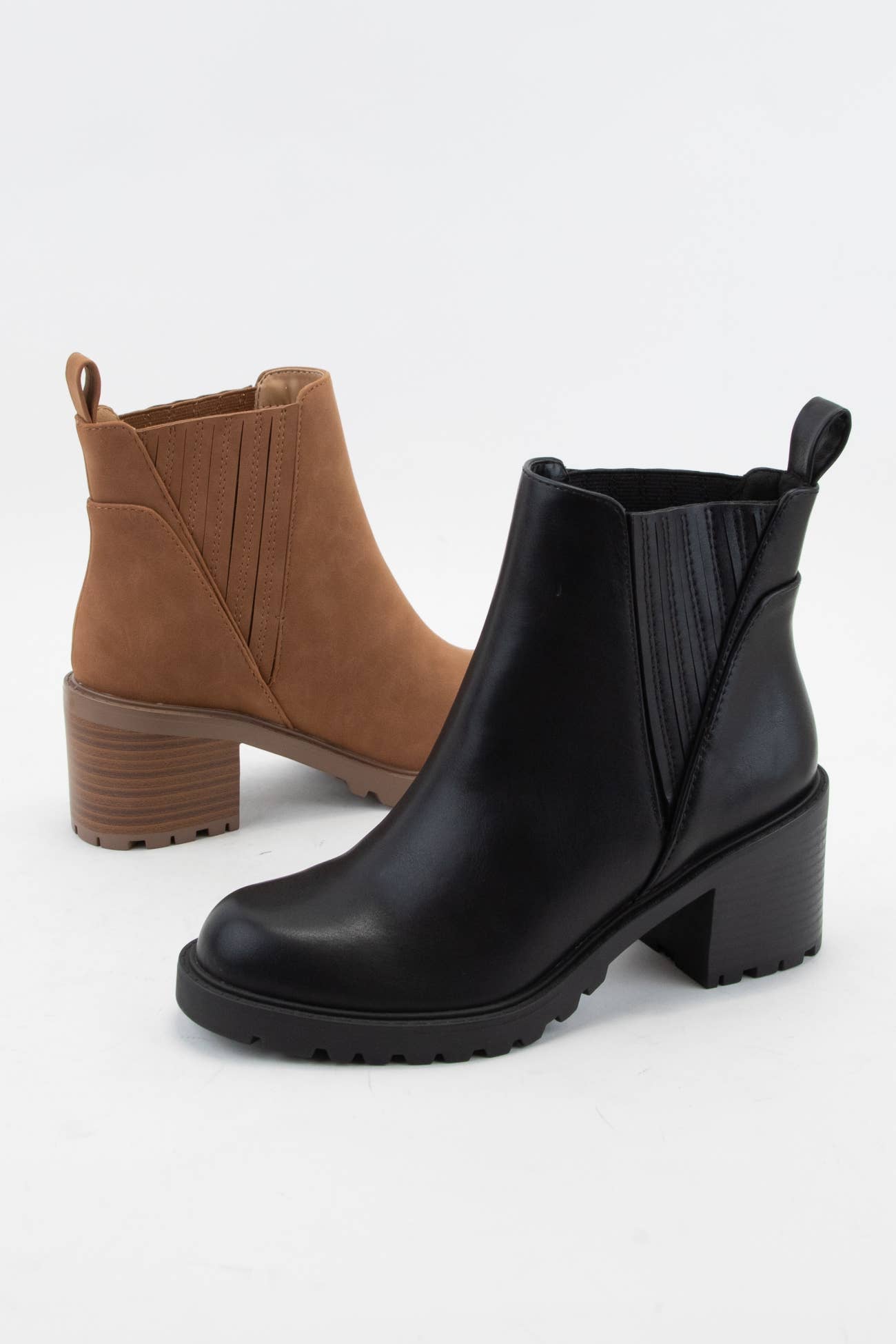 Layla Chunky Heel Ankle Boot