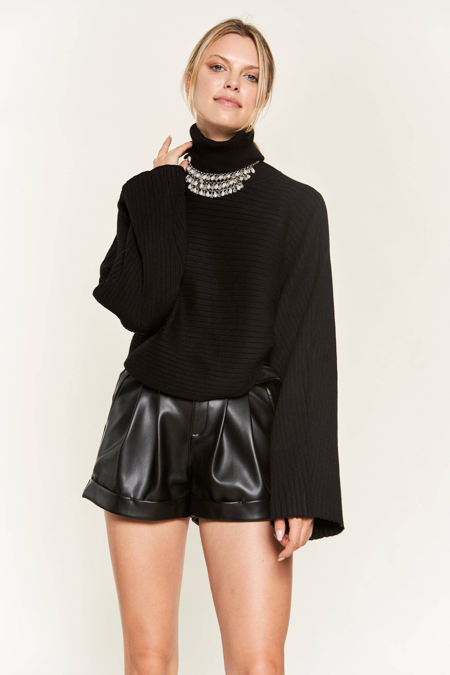 Selene Wide Sleeve Sweater - Multiple Colors