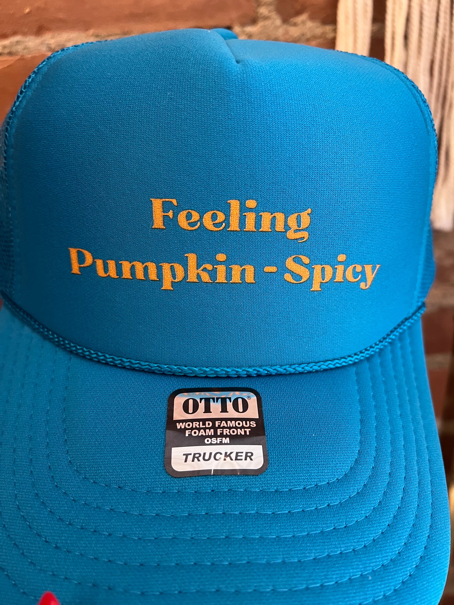 Feeling Pumpkin-Spicy Trucker Hat