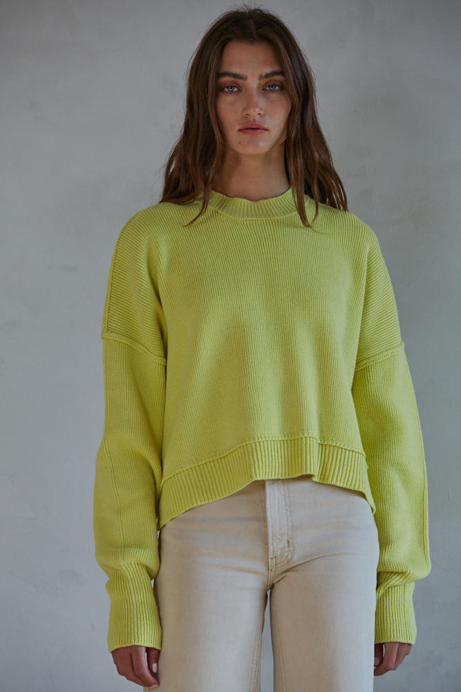 Lola Yellow Pullover