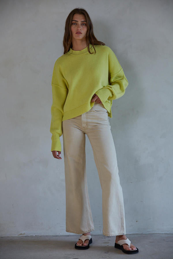 Lola Yellow Pullover