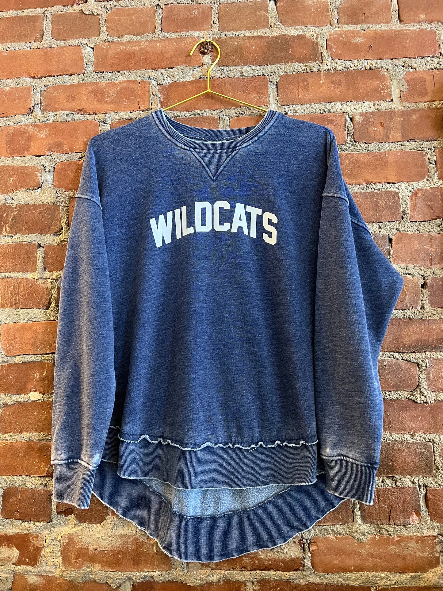 Wildcats Burnout Fleece Pullover