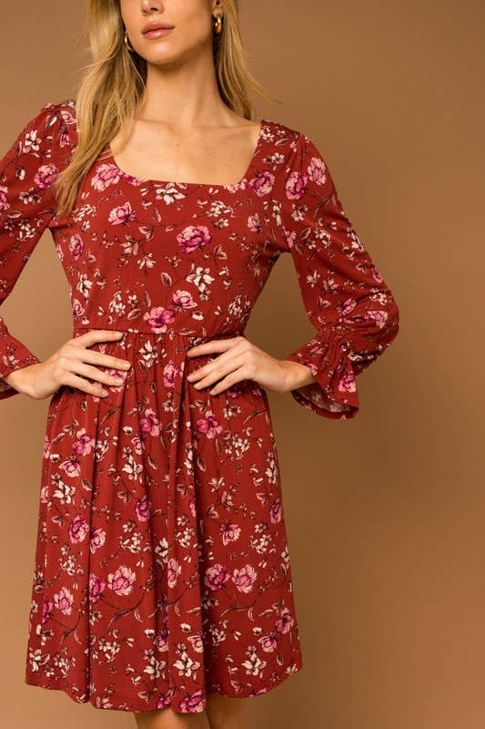 Harvest Floral Dress